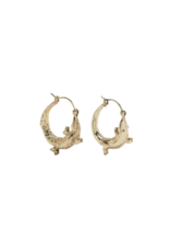 Alemais ENCANTO ALIGATOR HOOP EARRINGS
