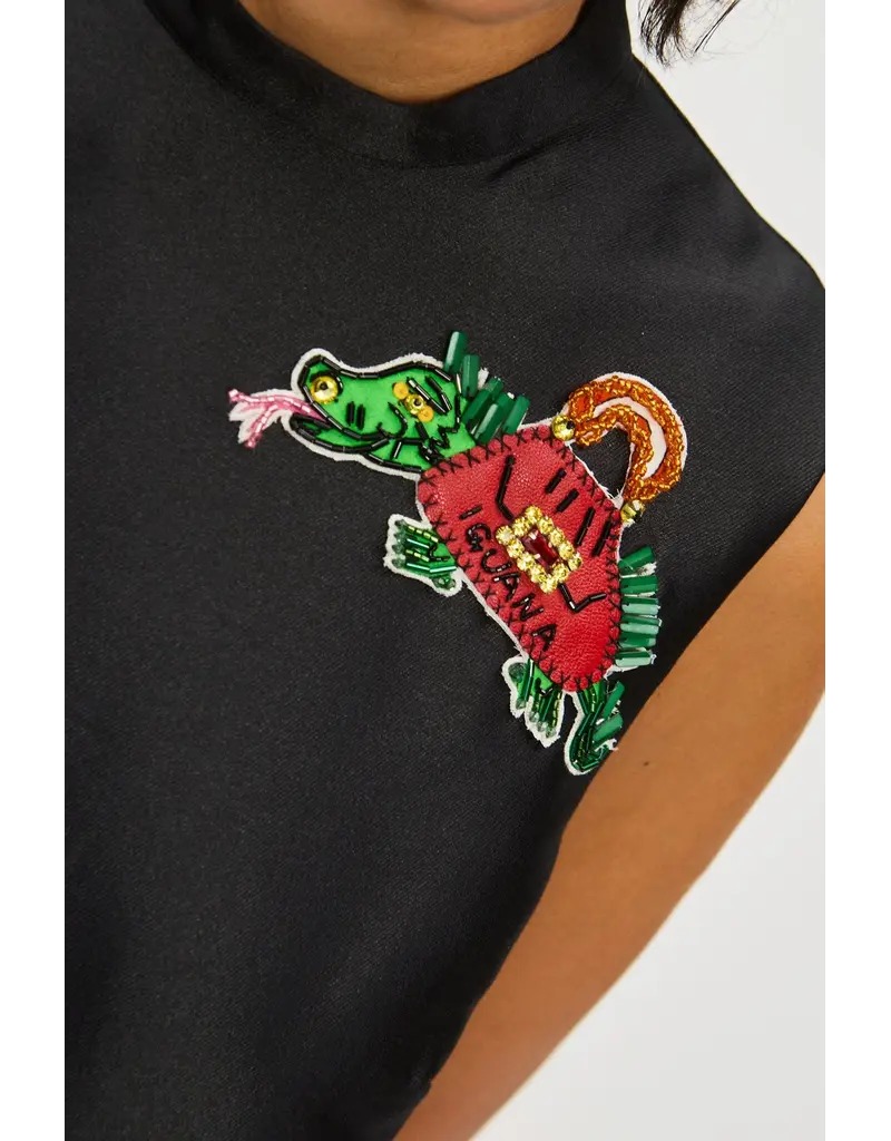 Alemais Ginger Embellished Mini Dress