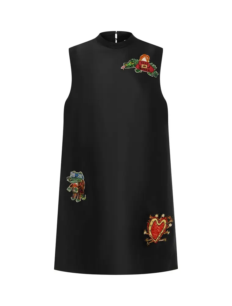 Alemais Ginger Embellished Mini Dress