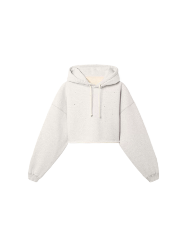 Golden Goose STAR OVERSIZED CROP HOODIE