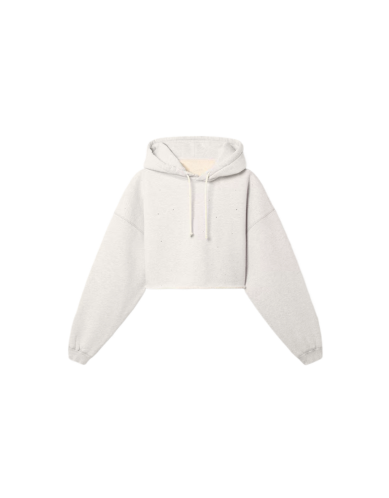 Golden Goose STAR OVERSIZED CROP HOODIE