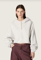Golden Goose STAR OVERSIZED CROP HOODIE