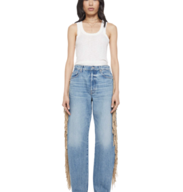 Mother FRINGE HALF-PIPE BUTTON SNEAK