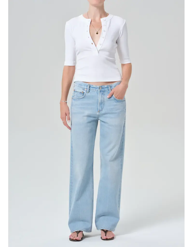 Citizens of Humanity Nali Short Sleeve Henley