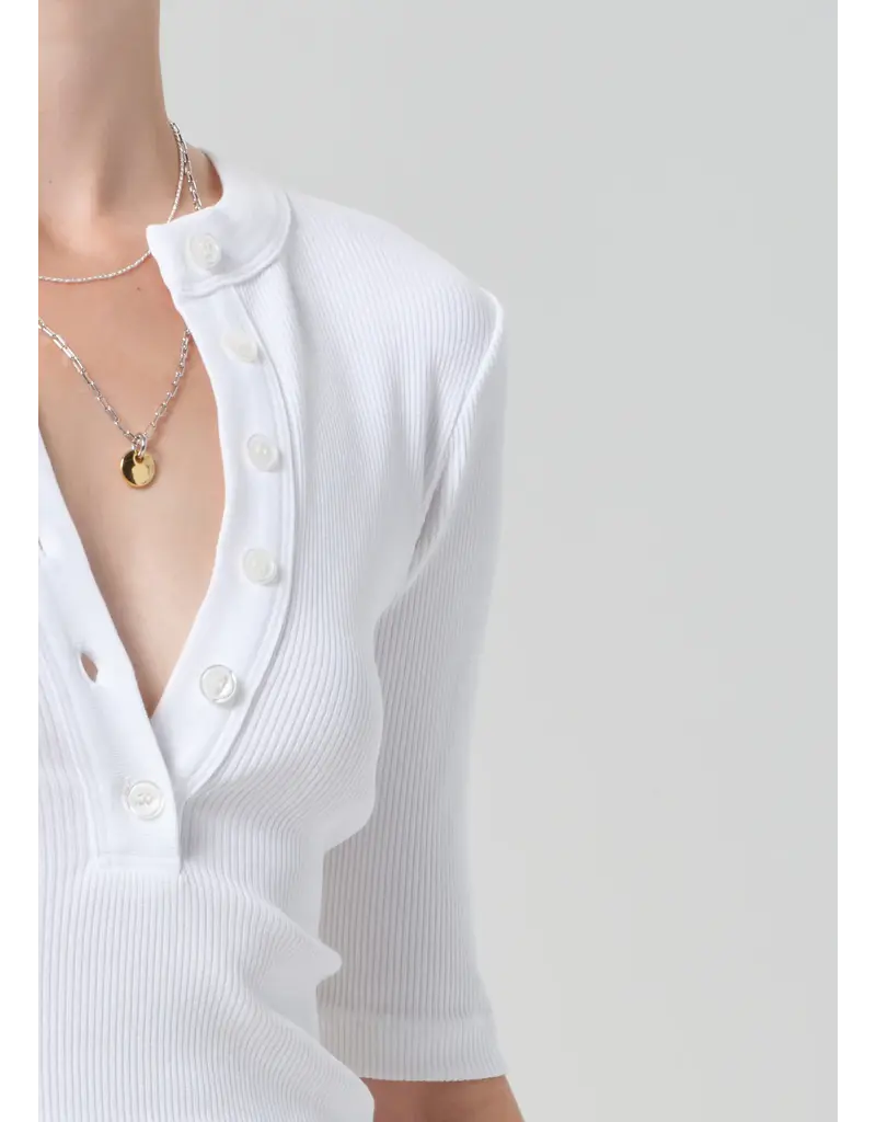 Citizens of Humanity Nali Short Sleeve Henley