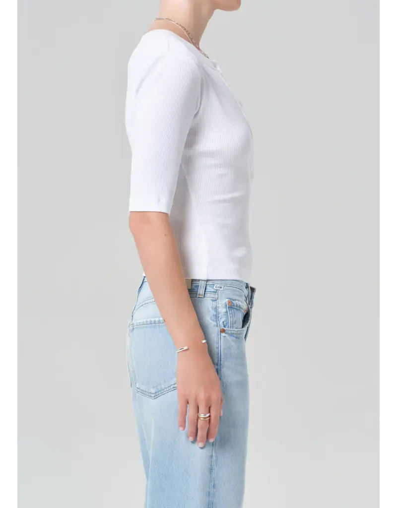 Citizens of Humanity Nali Short Sleeve Henley