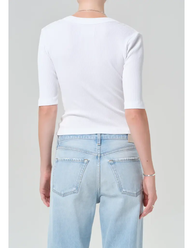 Citizens of Humanity Nali Short Sleeve Henley