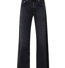 Citizens of Humanity Lindz Easy Straight w/ Tuxedo Stripe