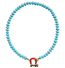 SPICY DAN 14KYG TURQ W RED CBNR