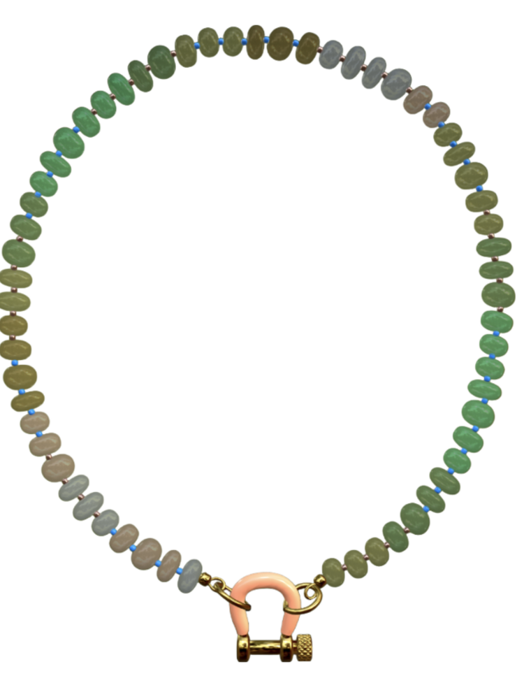 SPICY DAN 14KYG RNBW MOONSTONE W ORNG CBNR