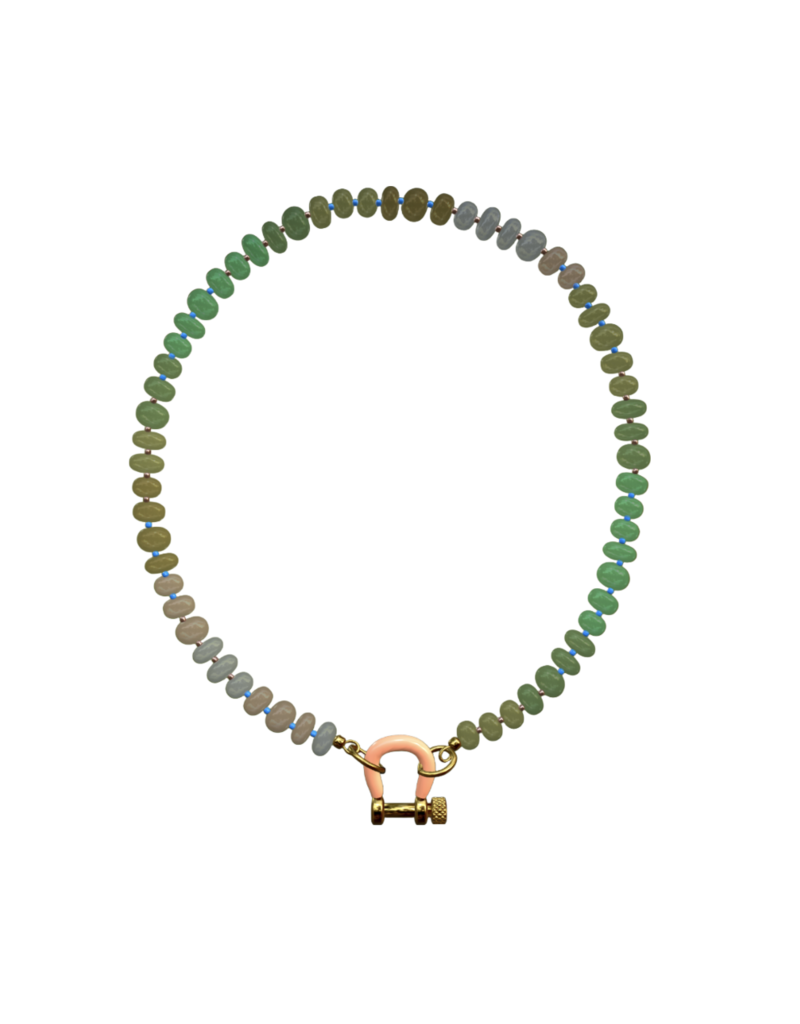 SPICY DAN 14KYG RNBW MOONSTONE W ORNG CBNR