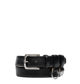 Tibi Classic Ring Hardware Leather Belt