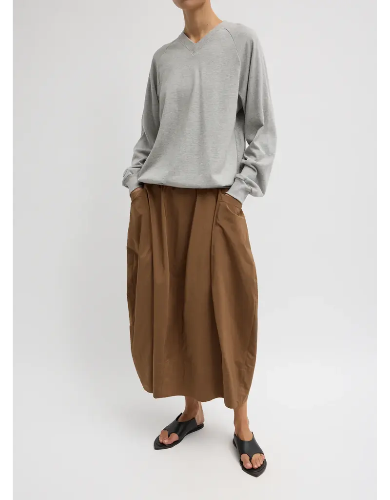 Tibi NYLON LANTERN SKIRT