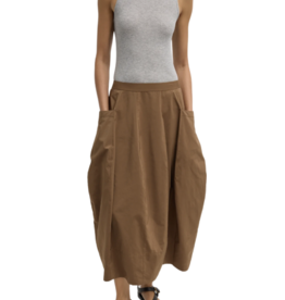 Tibi NYLON LANTERN SKIRT