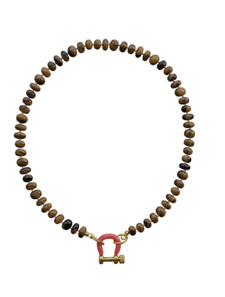 SPICY DAN 14K YG GARTH NECKLACE