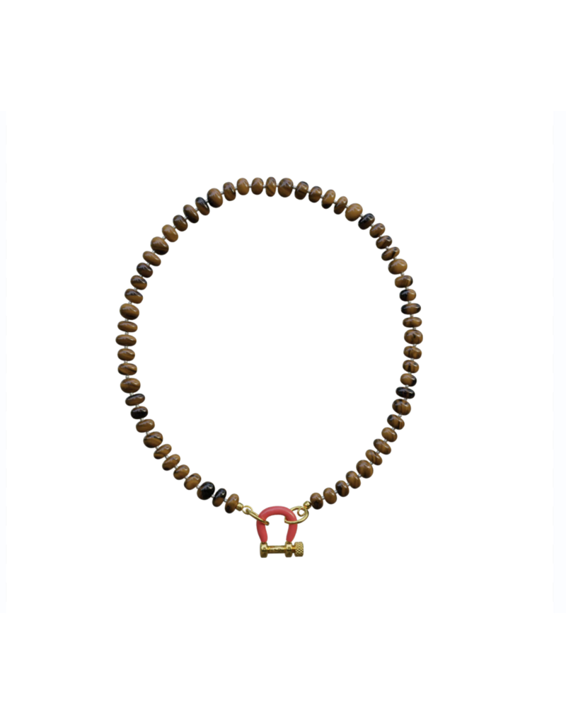 SPICY DAN 14K YG GARTH NECKLACE