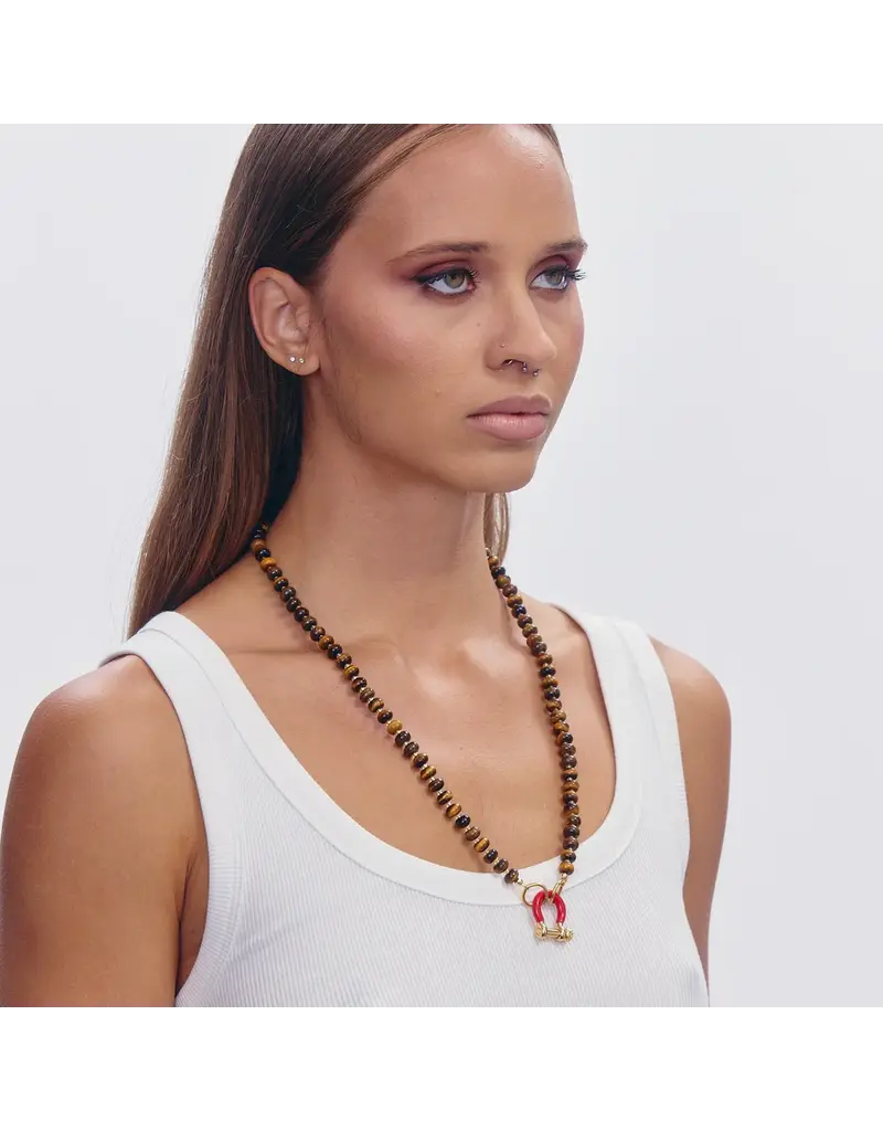 SPICY DAN 14K YG GARTH NECKLACE