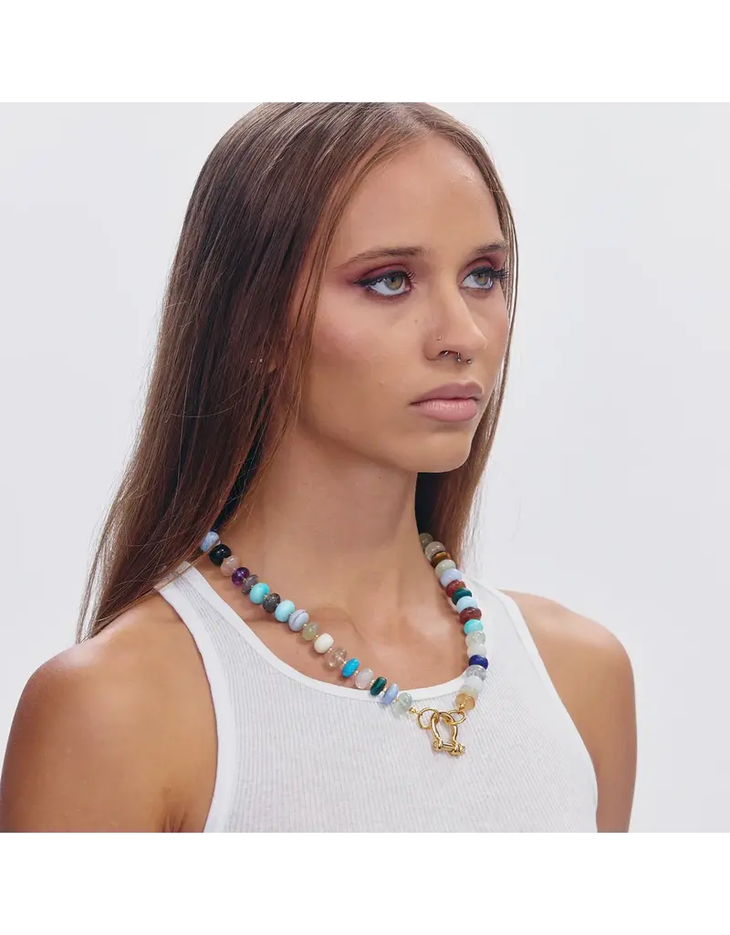 SPICY DAN 18K YG LYLA NECKLACE