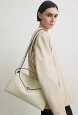 TOTEME T-Lock Grained Leather Top Bag