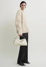 TOTEME T-Lock Grained Leather Top Bag