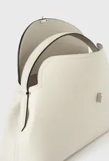 TOTEME T-Lock Grained Leather Top Bag