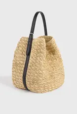 TOTEME Belted Paper Raffia Tote
