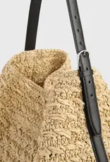 TOTEME Belted Paper Raffia Tote