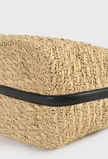 TOTEME Belted Paper Raffia Tote