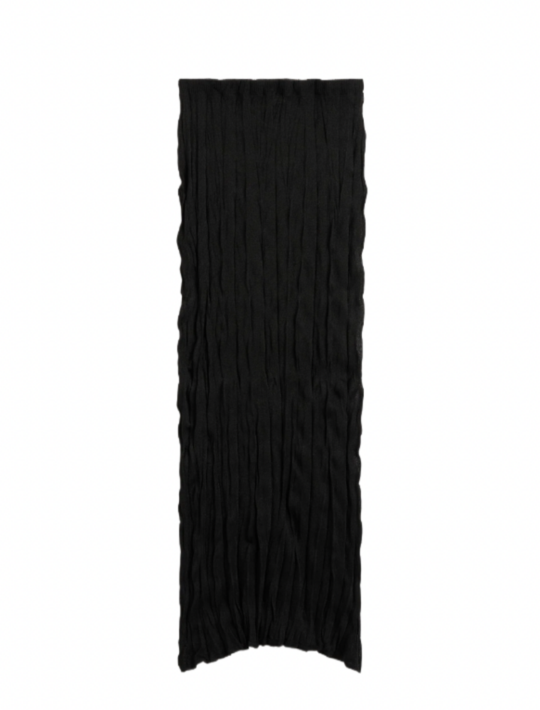 TOTEME Crinkled Knit Skirt