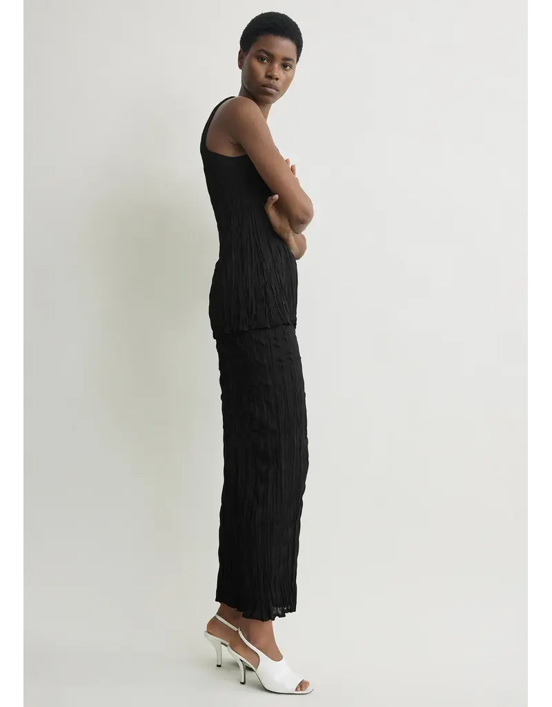 TOTEME Crinkled Knit Skirt