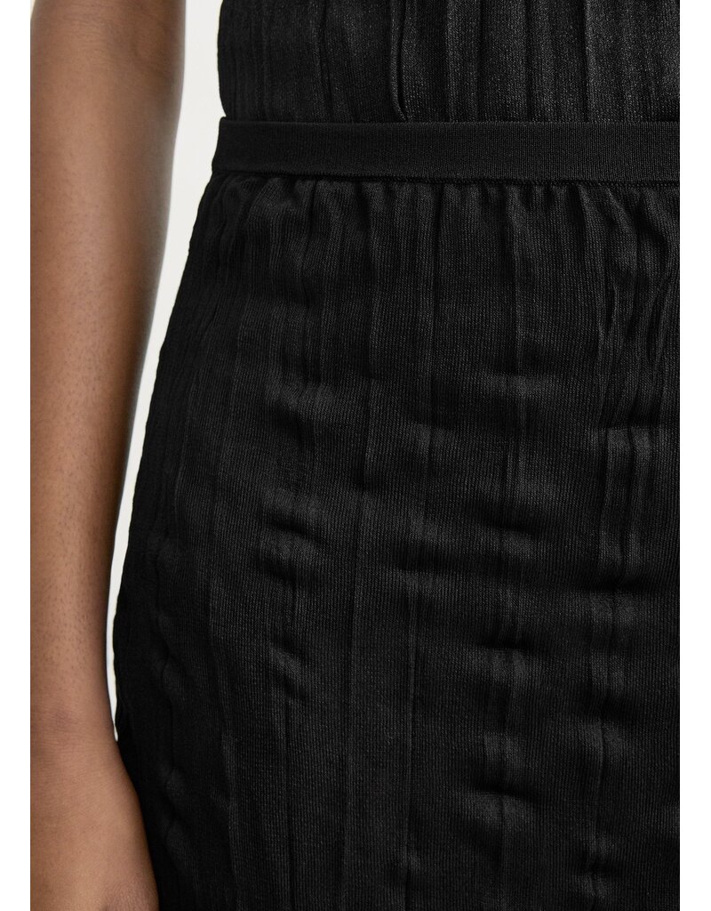 TOTEME Crinkled Knit Skirt