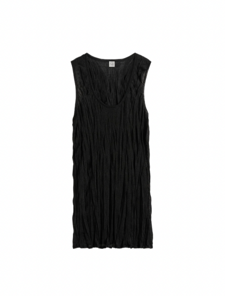 TOTEME Crinkled Knit Tank