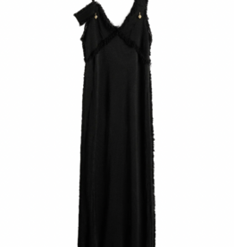 TOTEME V-Neck Raw Slip Dress