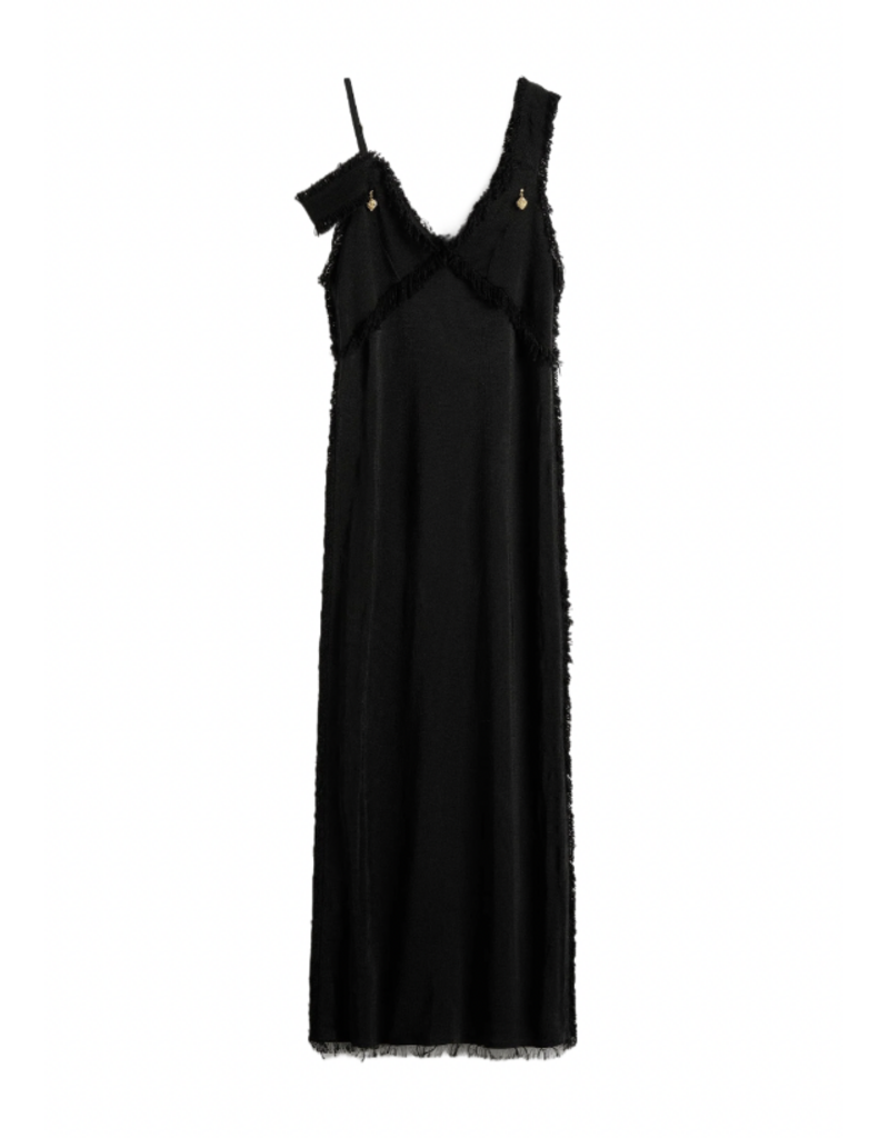 TOTEME V-Neck Raw Slip Dress