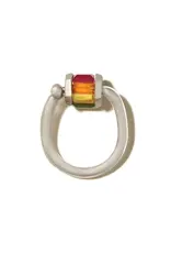Marla Aaron TOTAL BAGUETTE TRUNDLE LOCK RING
