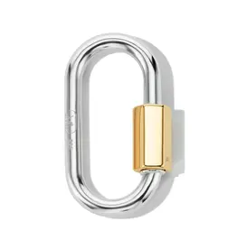Marla Aaron Mixed Metal Regular Lock