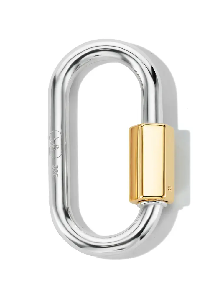 Marla Aaron Mixed Metal Regular Lock