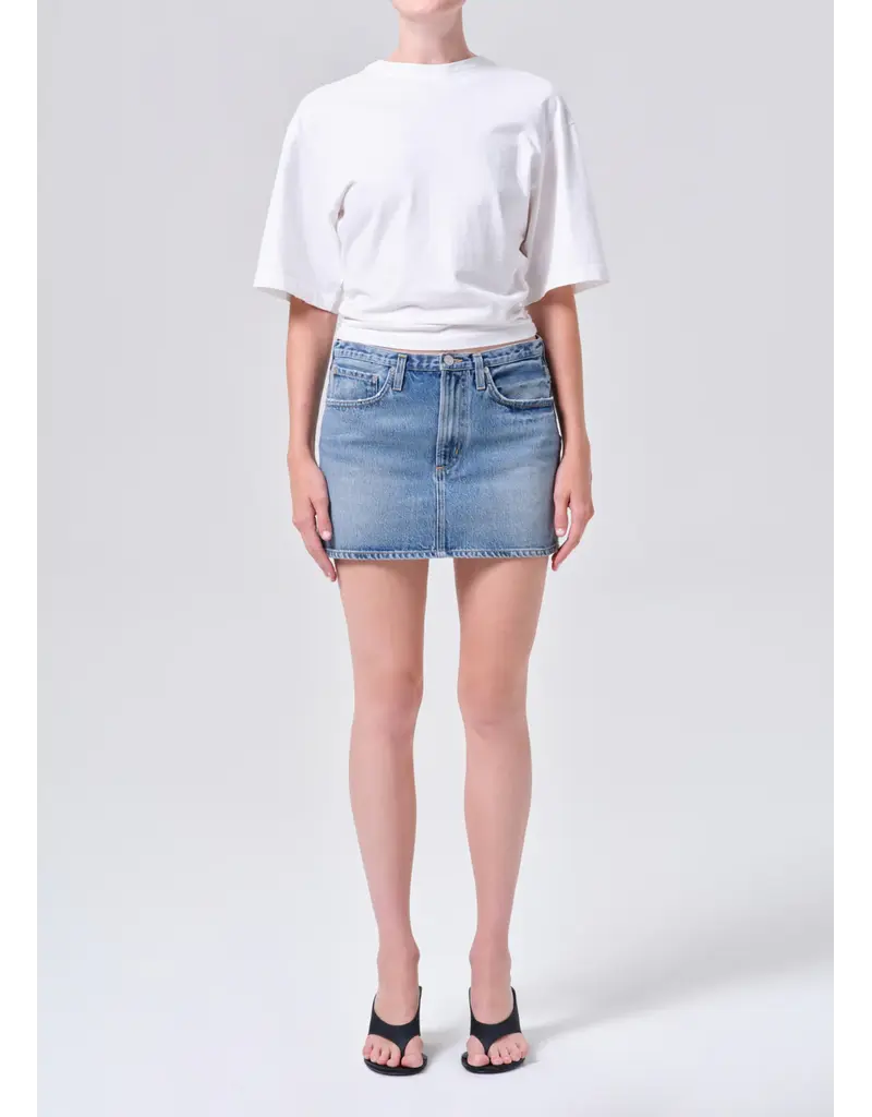 Agolde Keira Mini Skirt