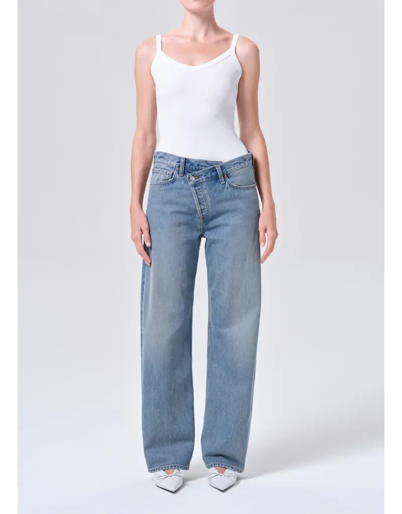 Agolde Arc Criss Cross Jean