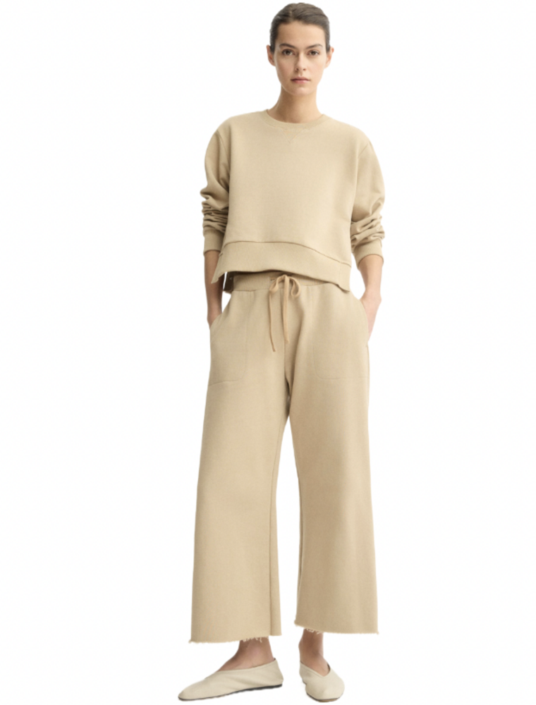ARLO MOTT KANE CROPPED WIDE SWEATPANTS