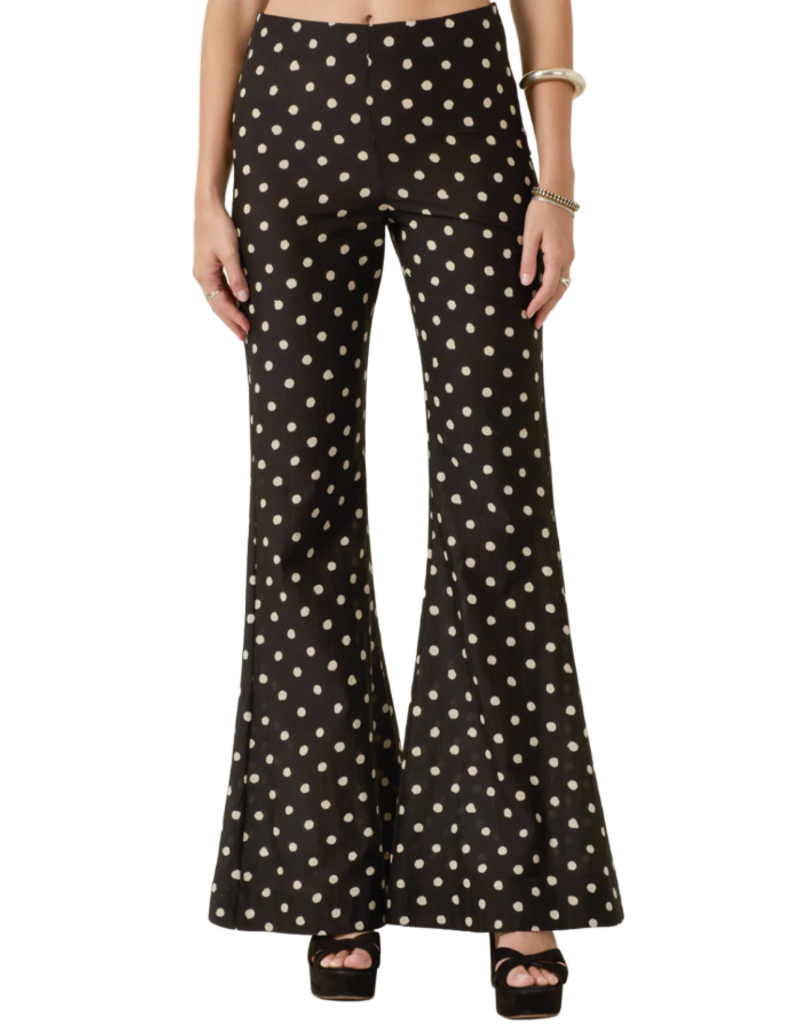 Alix of Bohemia Farah Blanc Speckle Pant