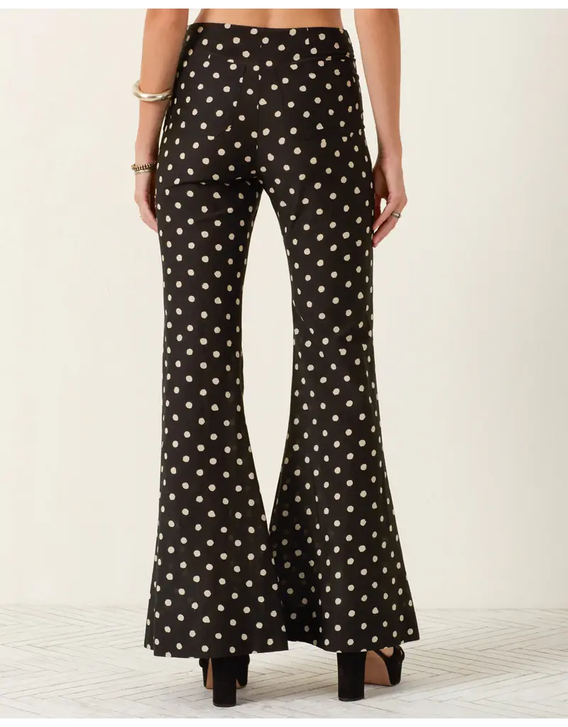 Alix of Bohemia Farah Blanc Speckle Pant