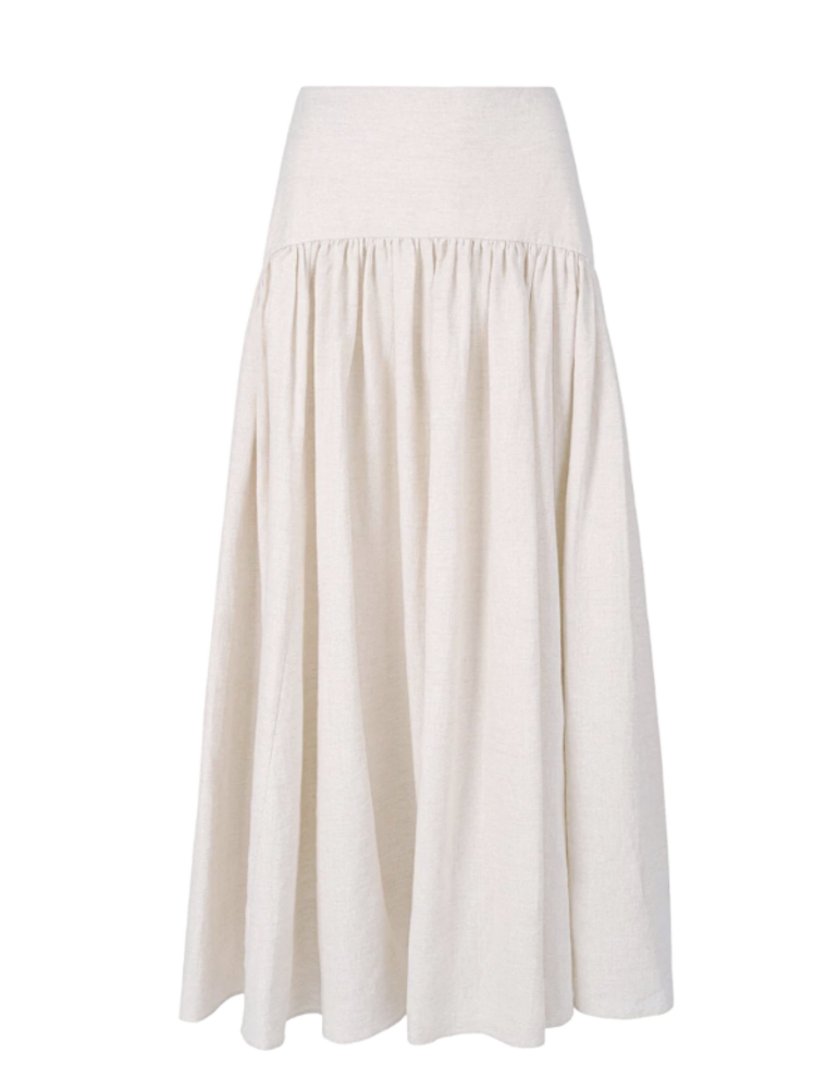Staud PROCIDA LINEN SKIRT
