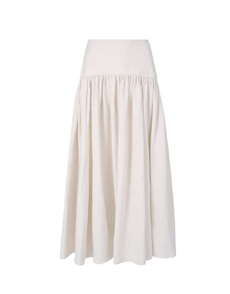 Staud PROCIDA LINEN SKIRT