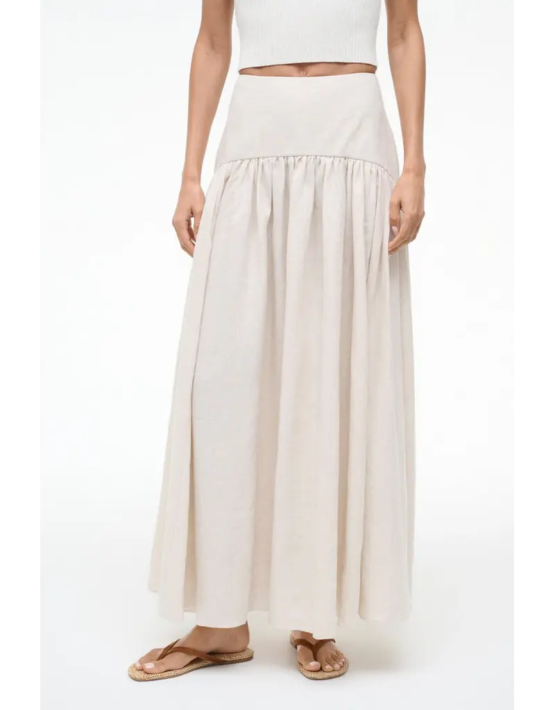 Staud PROCIDA LINEN SKIRT