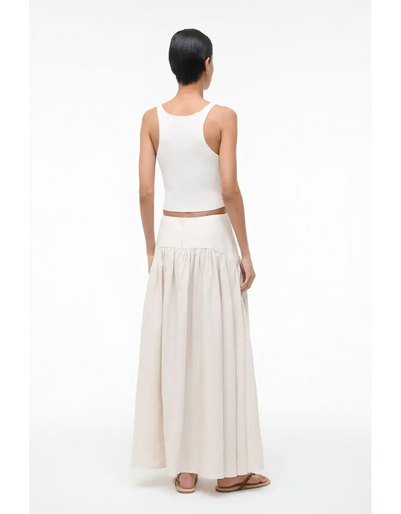 Staud PROCIDA LINEN SKIRT