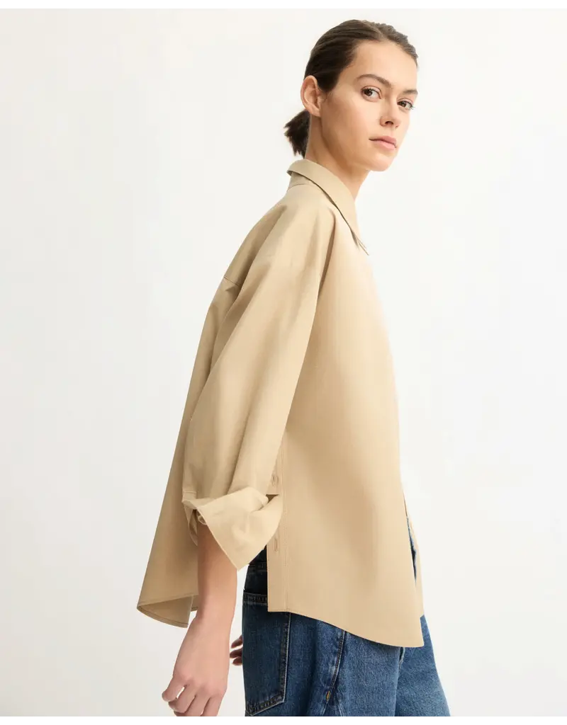 ARLO MOTT WATTS SIDE BUTTON SHIRT