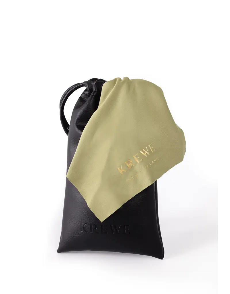 Krewe Drawstring Frame Pouch