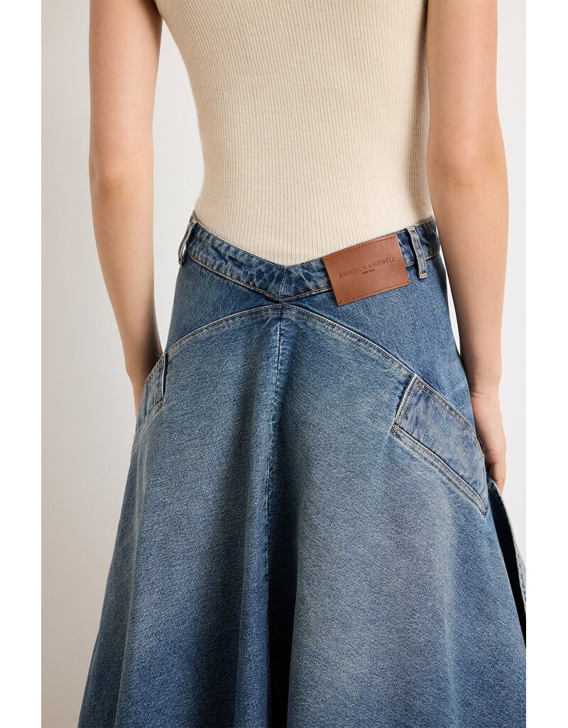 BRANDON MAXWELL FRANKIE SKIRT