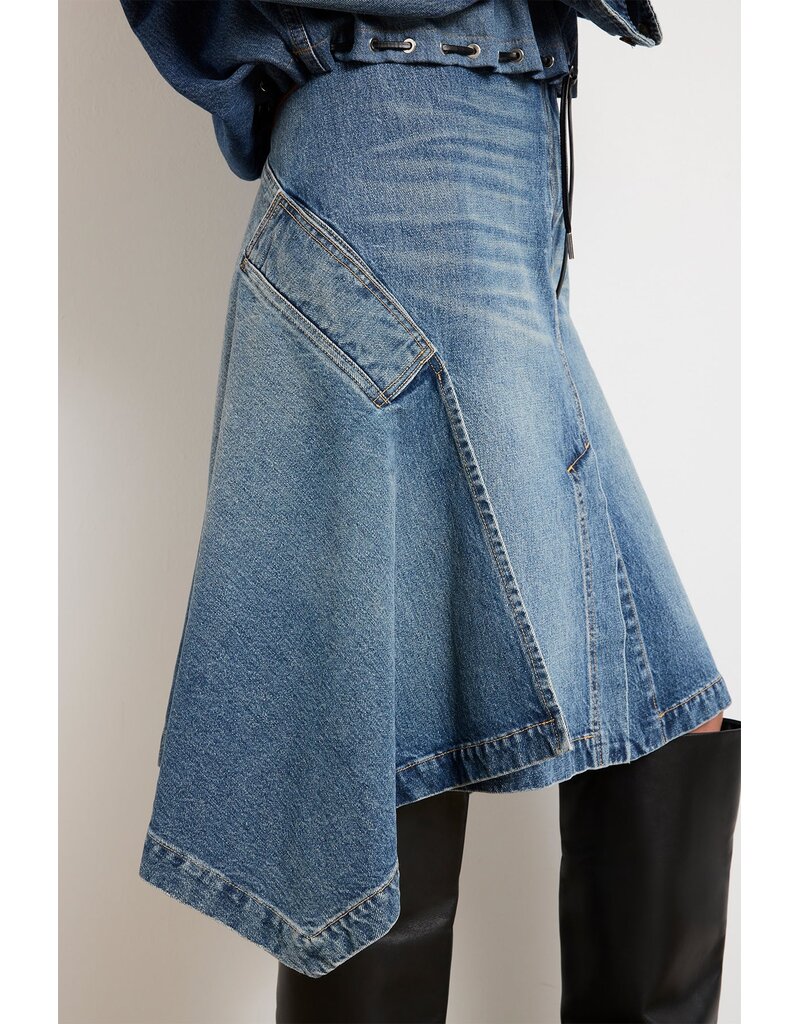 BRANDON MAXWELL FRANKIE SKIRT